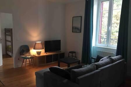 Magnifique Et Lumineux Appartement Au Coeur Du Sancy Saint-Nectaire Buitenkant foto